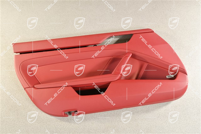 Türverkleidung, Leder, Bordeauxrot, Bose, L