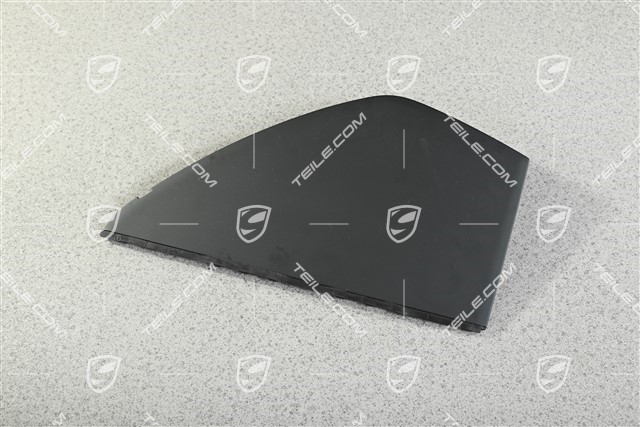 Dashboard trim lateral, Black, R