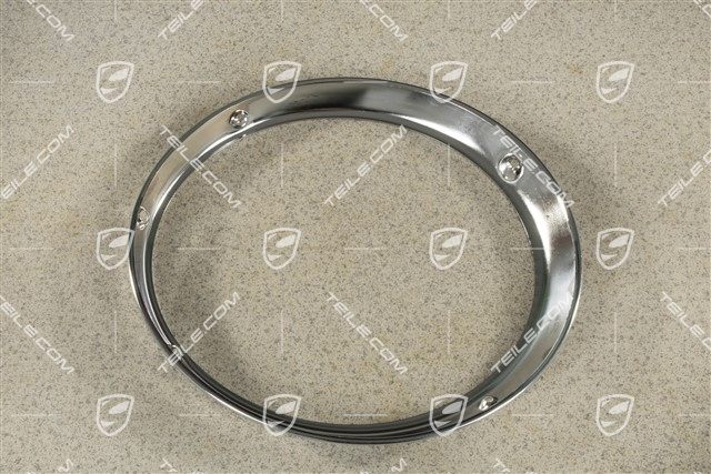 Headlamp ring, chrome-plated, L=R