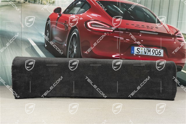 Teppich verkleidung / Hutablage , Schwarz, Coupe / Targa