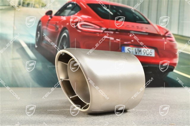 GT4, Exhaust tail pipe, Weissach package, R