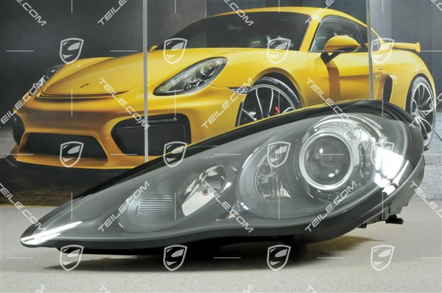 Xenon Scheinwerfer, Bi-Xenon, Turbo, schwarz, L