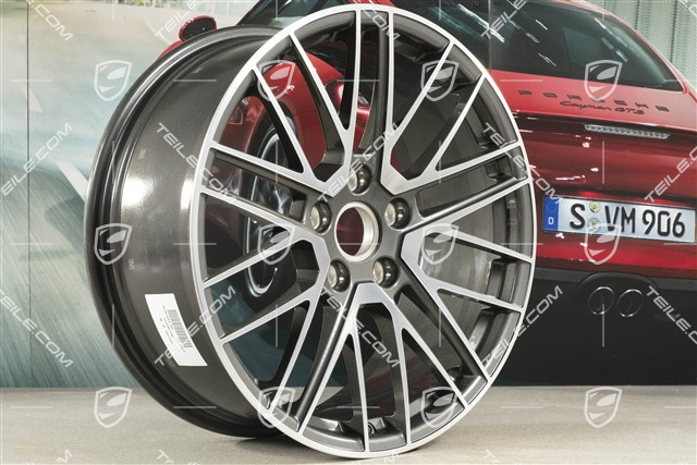 20" Felga Turbo V, 8,5J x 20 ET40, Titan