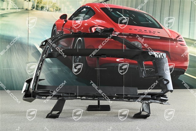 Sport Design, Front bumper, side ventilation grille, Black matte, L
