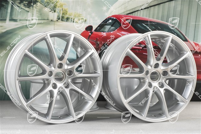 20" komplet felg Cayenne COUPE Design, 10,5J x 20 ET55 + 9J x 20 ET50