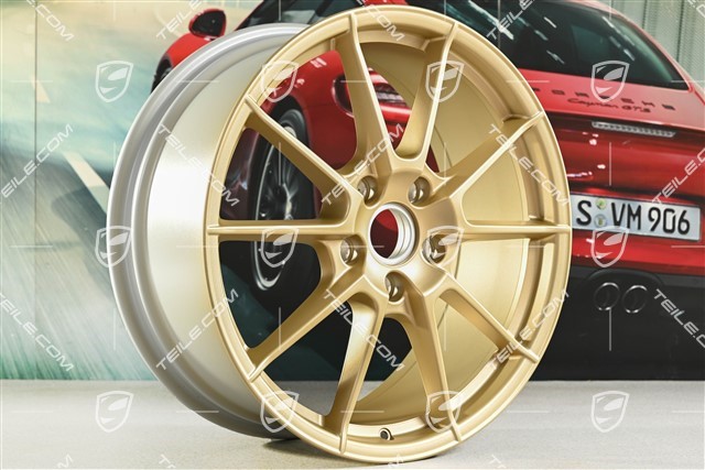 20" Spyder wheel rim, 8.5J x 20 ET57, aurum satin matt