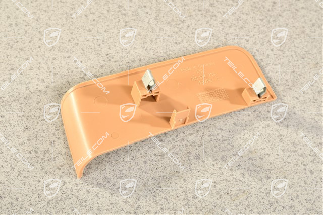 Abdeckblende für den Teppich unter dem Sitz, Sandbeige