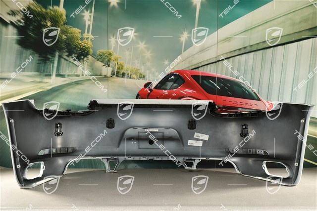 C2 / C2S / T, Rear bumper lining, Park assist, reversing camera system / Sports exhaust system, China model