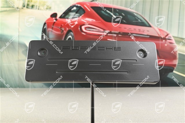 Podstawa tablicy rejestracyjnej, Czarny mat, GT3 / GT3 RS / Speedster