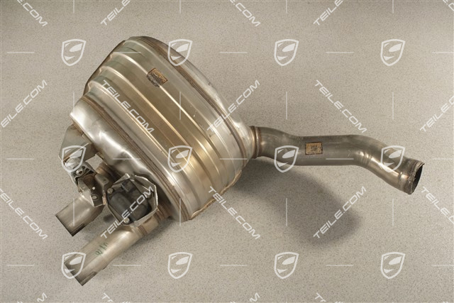 4,0L, Exhaust Muffler, without tail pipe, L