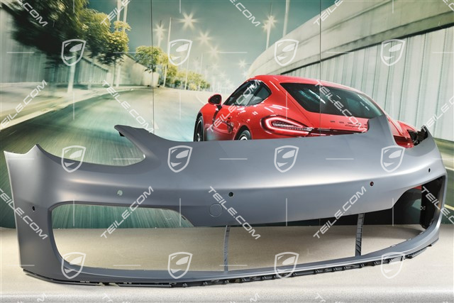 GTS / Sport Design Package Front bumper lining, w/o headlamp washer holes