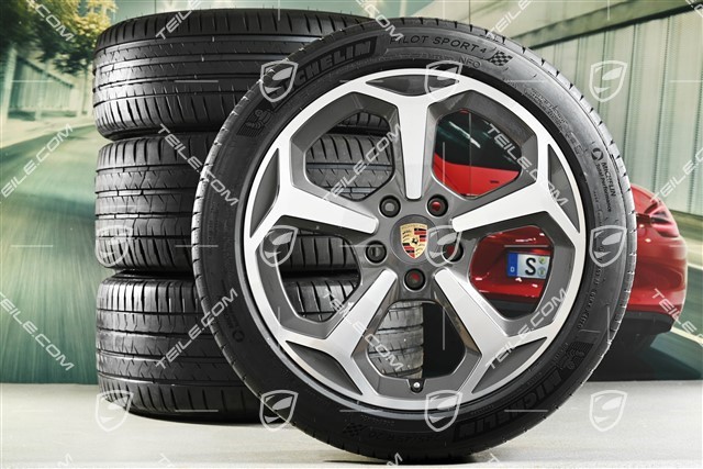20-inch Offroad Design summer wheel set, rims 9J x 20 ET54 + 11J x 20 ET60 + NEW Michelin summer tyres 245/45 R20 + 285/40 R20