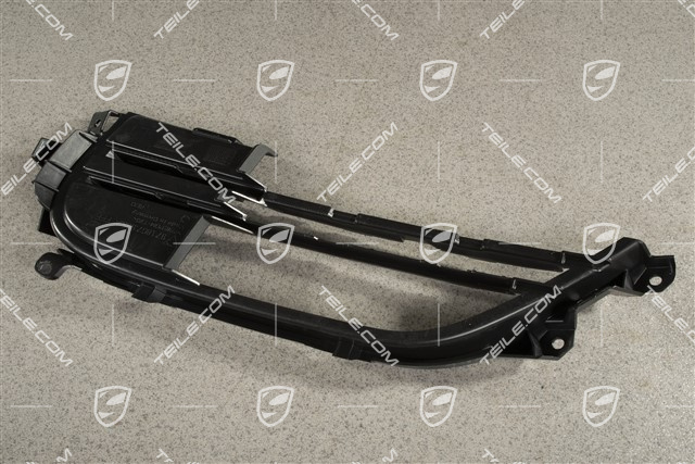 Frame / support / bracket ACC, Black matte, Turbo, L