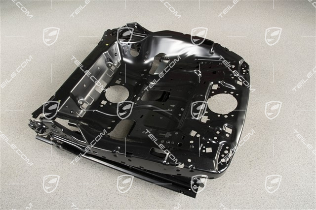 Seat-Cushion Frame / adjuster, electro adjustable, incl. electric motor / engine, L