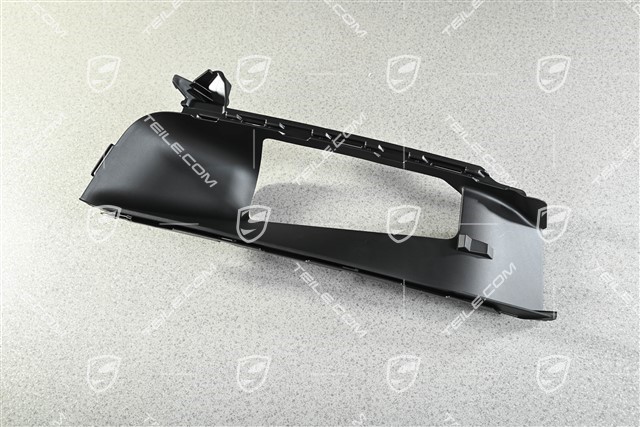 Air inlet cover / duct / guide, lateral, R