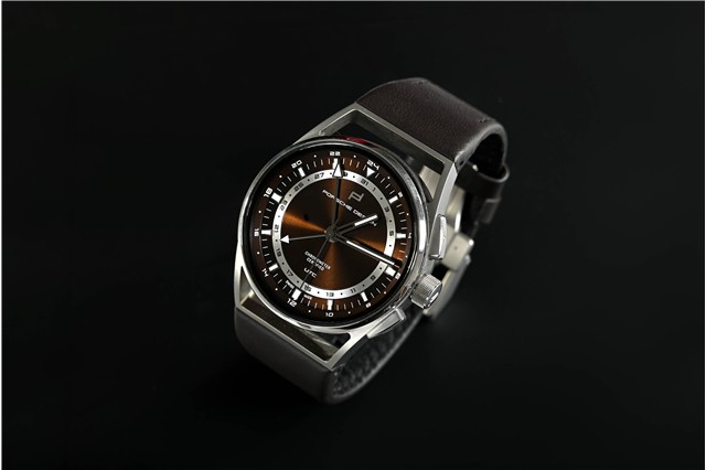 Porsche Design 1919 Globetimer UTC, Titanium & Brown