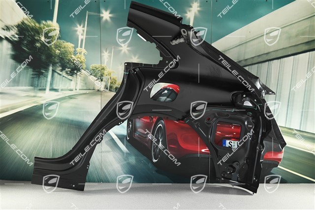 Rear end side section repair panel, Outer, R