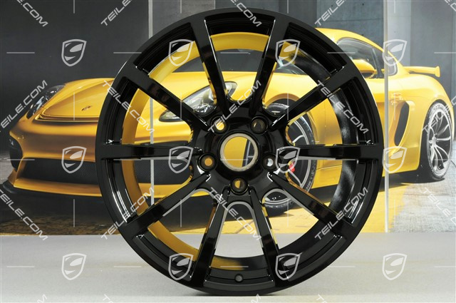 20" Felga Carrera Classic (II), 11,5J x 20 ET56, czarny połysk