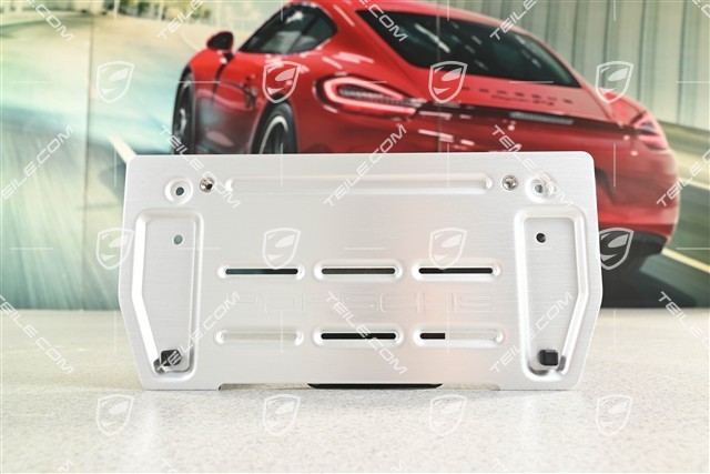 License Number Plate Mount, Alloy
