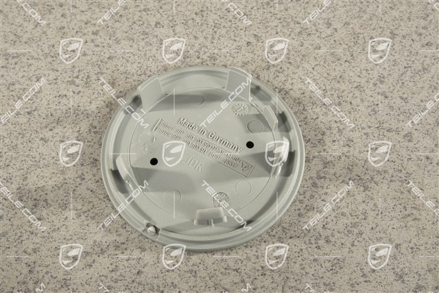 Center cap, Silver with black logo, RS
