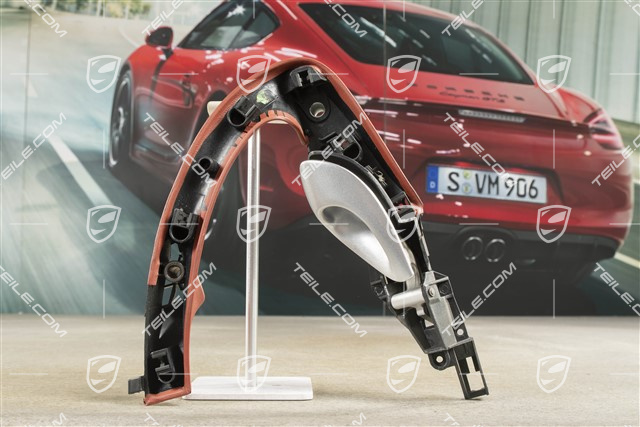 Rączka drzwi, część wewnętrzna, Kompletna, Boxster red, R