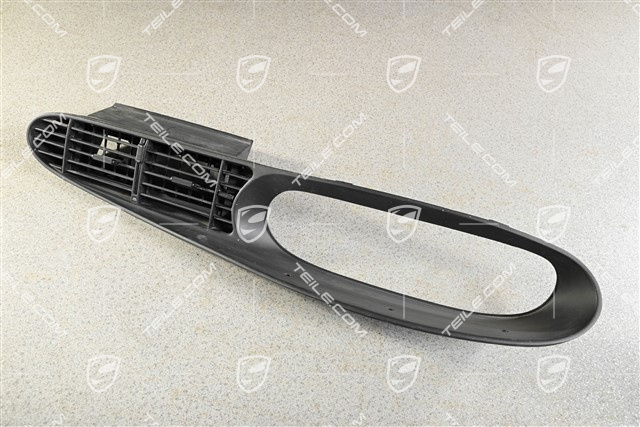 Cover trim for instrument cluster with dashboard defroster trim