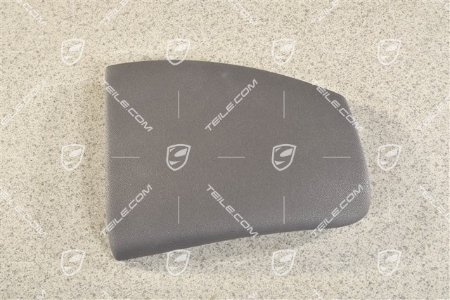 Blende für Mittelkonsole, Kunstleder, Spacegrau, R