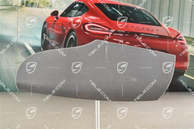 Cabrio, Blenda mechanizmu otwieranego dachu, szara, L