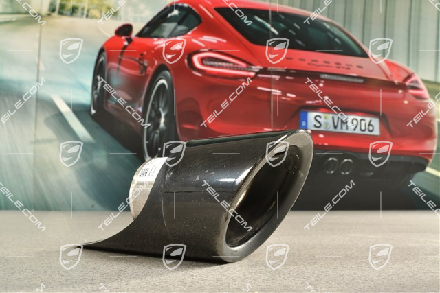 Tailpipe, S 3.0L 250KW, inner, Black, L