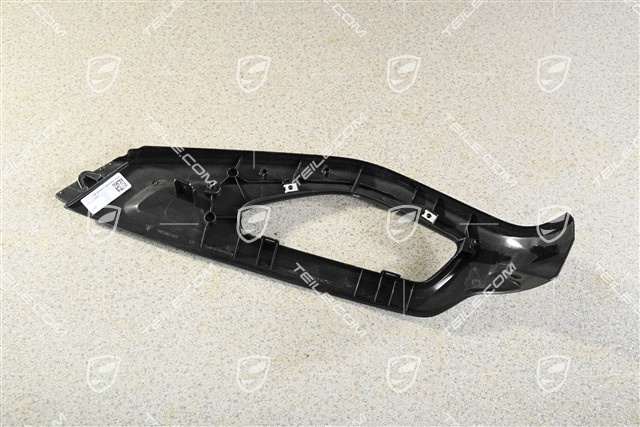 Abdeckblende, Vordersitz, Aussen, Dunkelsilber, L