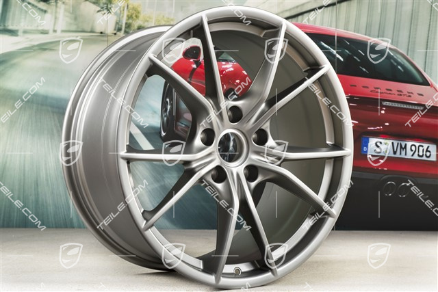 20" Felge Carrera S IV, 10J x 20 ET45, Platinum-Seidenmatt