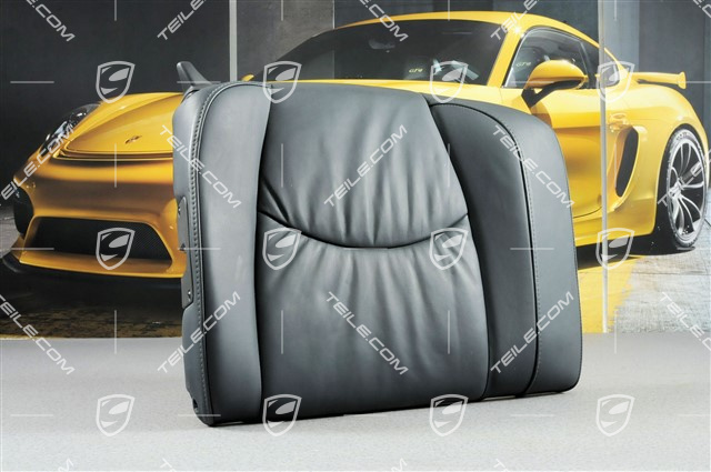 Notsitzrueckenlehne, Coupe/Targa, Raffleder, Seeblau, R Notsitzrueckenlehne, Coupe/Targa, Raffleder, Seeblau, R