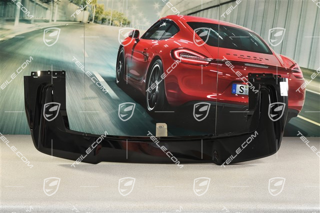 Turbo, Rear bumper lower cover spoiler / diffuser