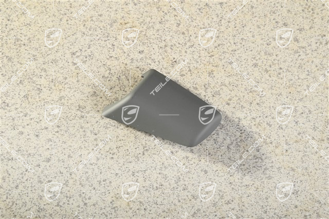 Abdeckung, Zuziehgriff, Oben, Schiefergrau, R