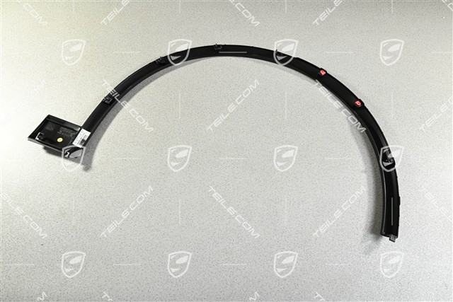 Wheel arch cover, Black matte, L