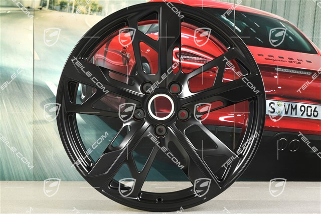 21-inch Rim Cross Turismo Design 9,5J x 21 ET60, in black satin-mat