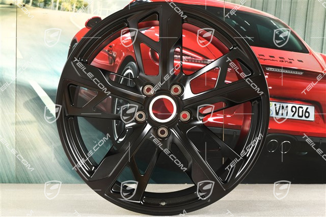 21" Felga Cross Turismo Design 11,5J x 21 ET66, czarny satynowy mat