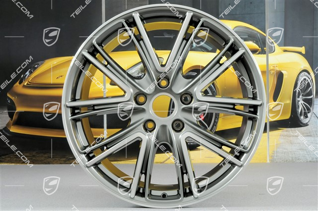 20" felga Exclusive Design, 10,5J x 20 ET71, do użytku w zimie, platinum silver