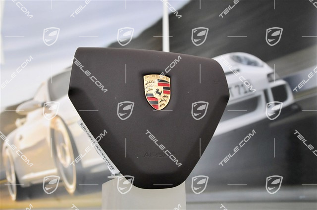 Airbag, 3-ramienny, skóra, kakaowy