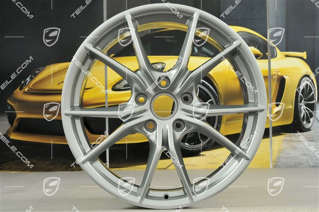 20-inch wheel Carrera S (IV), 8,5J x 20 ET49, Brilliant Chrome finish