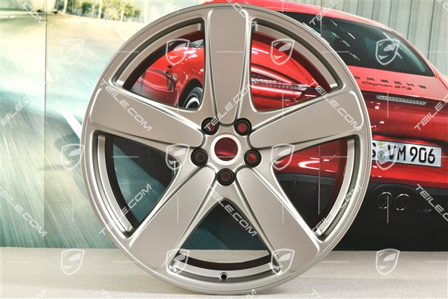21" felga "Sport Classic" 9,5J x 21 ET 27, platinum satynowy półmat