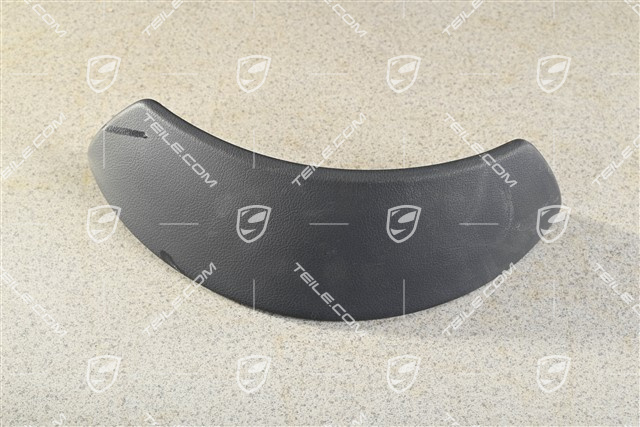 Instrument cluster cover / Dashboard trim, Leatherette, Sea blue