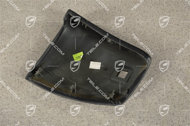 Centre console side trim, Phone preparation, leatherette, Metropole Blue, R