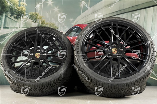 20/21-inch Turbo V winter wheel set, wheel rims 8,5J x 20 ET40 + 11J x 21 ET66 + winter tyres 245/35 R20 + 305/30 R21