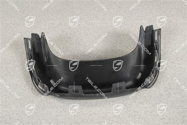 Cover plate (above tailpipe), black