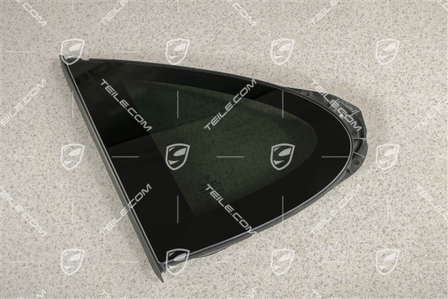 Szyba boczna, tył, szkło termoizolacyjne "Privacy", L