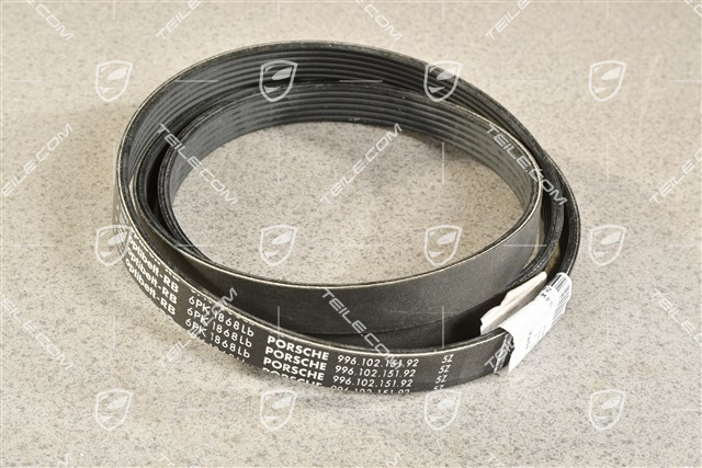 Poly rip belt, GT3 Without air conditioner