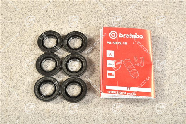 Repair set, 1 set protective caps 30 mm for fixed calliper, front GT3