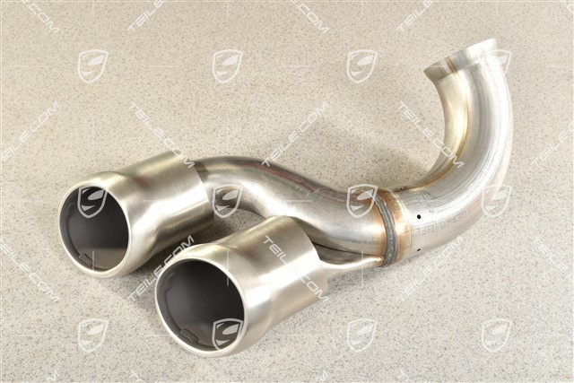 Standard tailpipe, 4.8L Biturbo, L