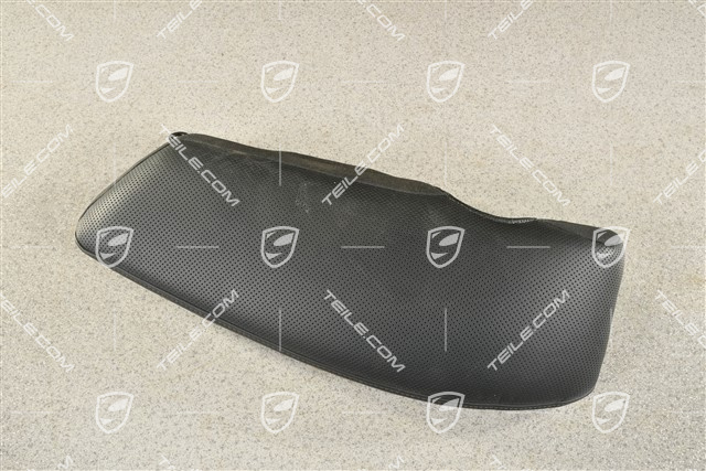 Seitenverkleidung der hinteren Rückenlehne, perforiertes Leder, schwarz, R